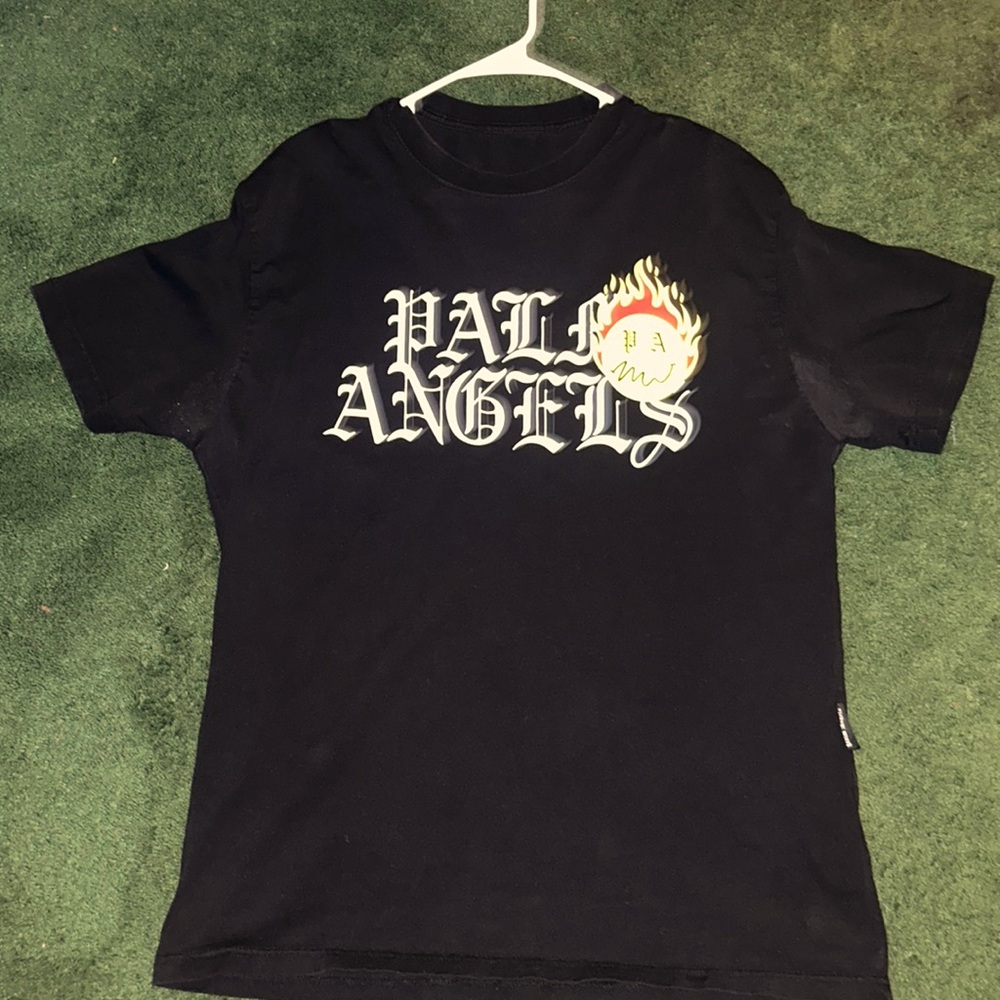Palm Angels Black Graphic Tee